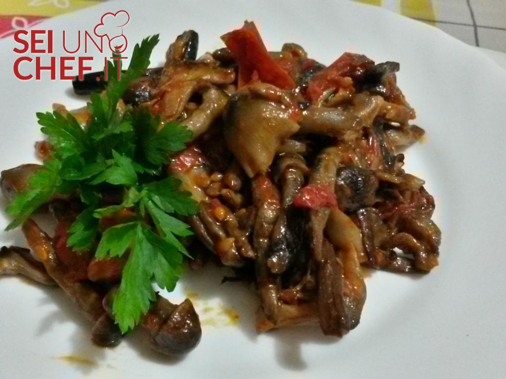 Seiunochef It Funghi Chiodini Con Pomodorini